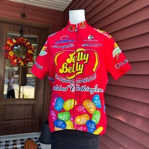 ETXE-ONDO JELLY BELLY CYCLING JERSEY/SHIRT SIZE LARGE Made In Spain
